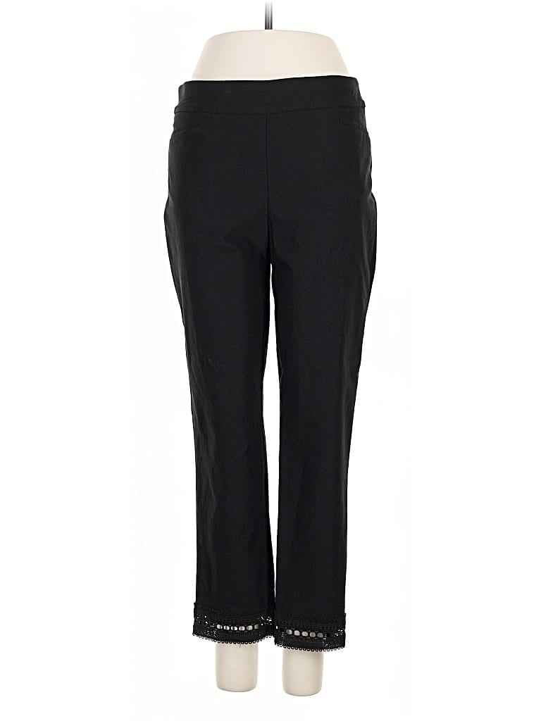Pre-owned Chico's Casual Pants In Black