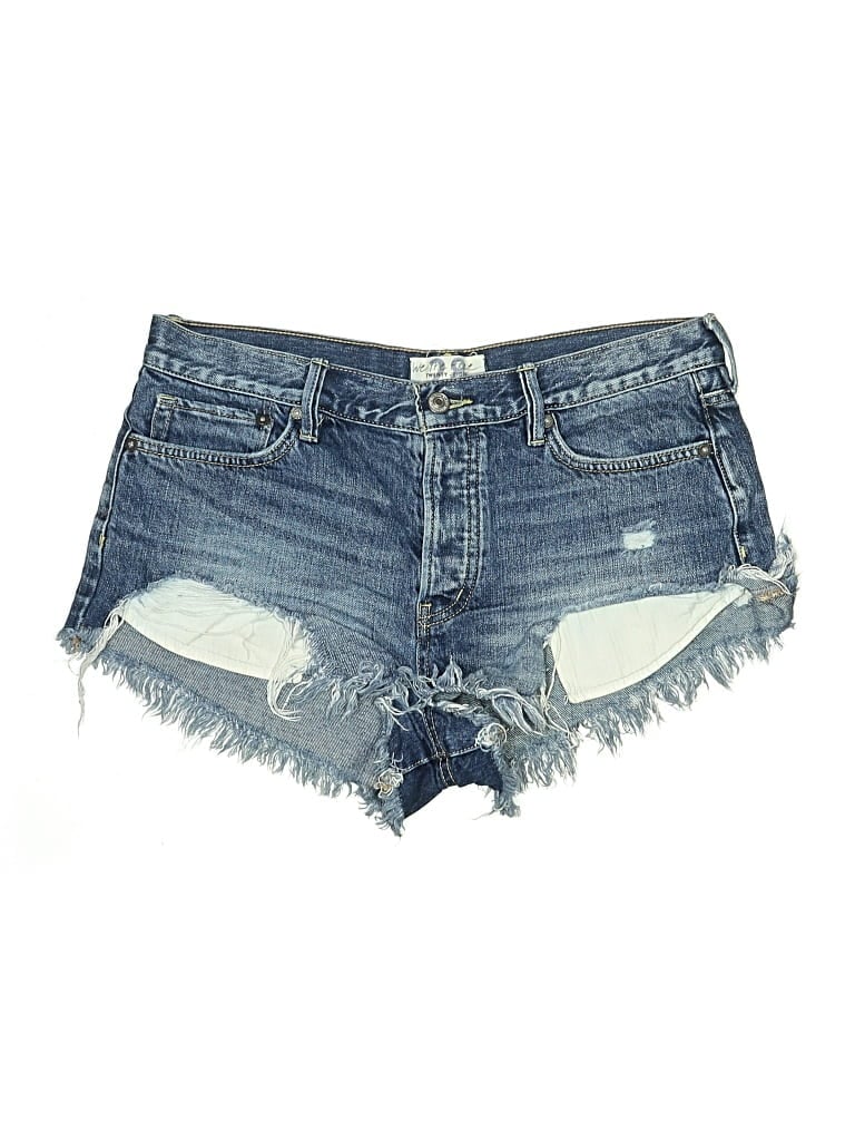 Pre-owned We The Free Denim Shorts In Blue