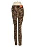 J.Crew Animal Print Brown Casual Pants Size XXS - photo 2