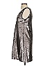 Rebecca Minkoff Metallic Silver Cocktail Dress Size XS - photo 5