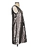 Rebecca Minkoff Metallic Silver Cocktail Dress Size XS - photo 4