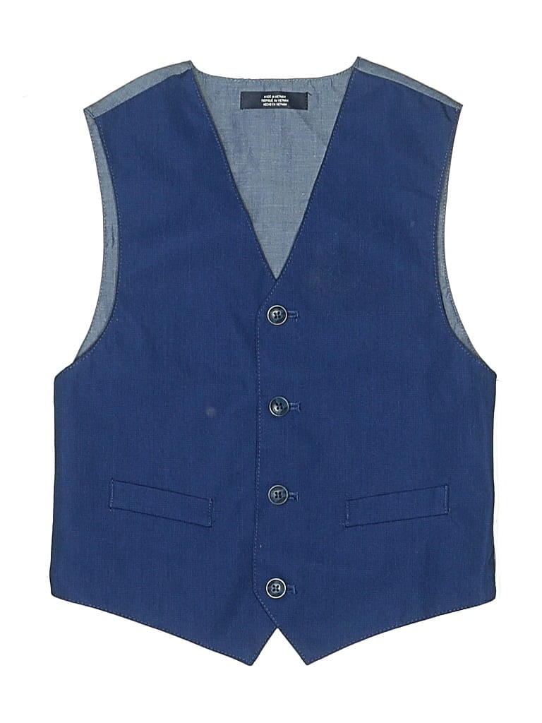 Pre-owned Nautica Kids' Sleeveless Top Blue Tops