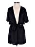 Show Me Your Mumu 100% Polyester Solid Black Romper Size XS - photo 1