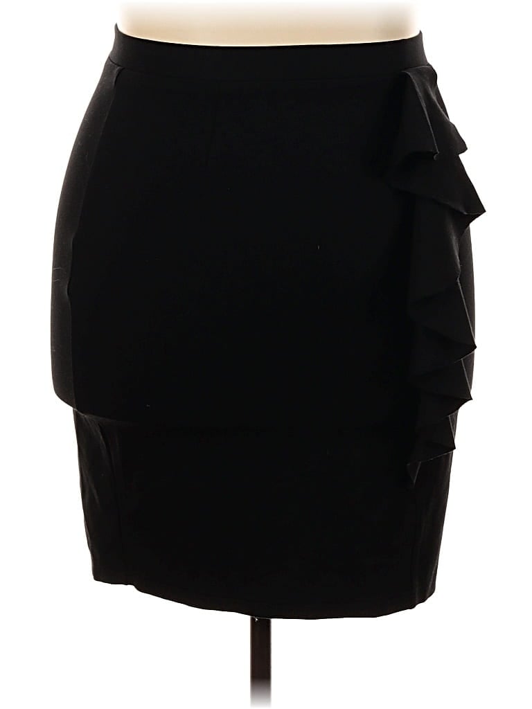 Pre-owned Assorted Brands Formal Skirt In Black