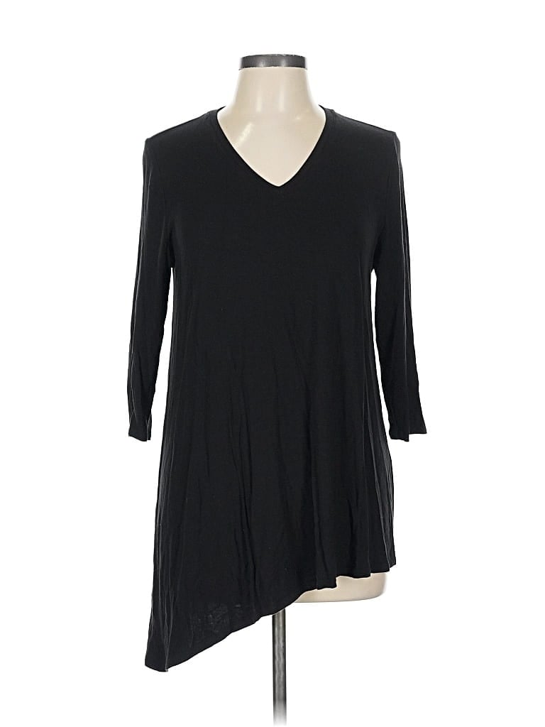 Pre-owned Soma 3/4 Sleeve T-shirt In Black