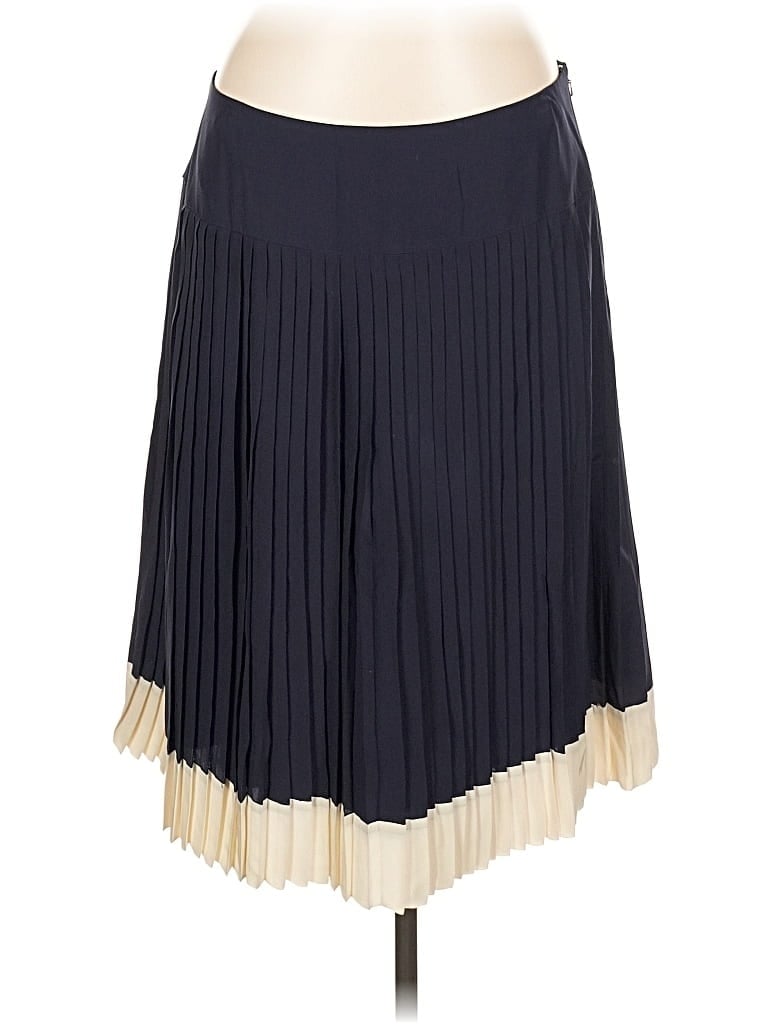 Pre-owned Polo Ralph Lauren Silk Skirt In Blue