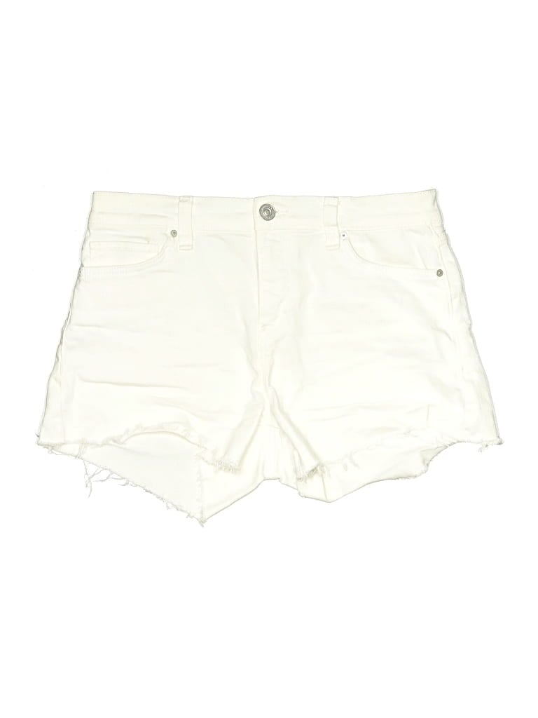 Pre-owned Hudson Denim Shorts In White