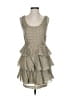 Ali Ro 100% Polyester Tan Casual Dress Size 2 - photo 1