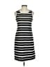 Max Studio 100% Cotton Stripes Black Casual Dress Size XS - photo 1