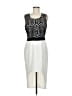 ASOS Graphic White Cocktail Dress Size 8 - photo 1