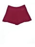 Leifnotes Solid Burgundy Pink Shorts Size 4 - photo 2