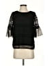 Banana Republic 100% Polyester Black 3/4 Sleeve Blouse Size S - photo 1