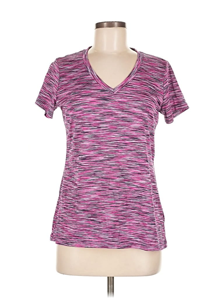 Pre-owned Reebok Active T-shirt In Purple