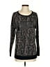 Nike Animal Print Black Pullover Sweater Size XS - photo 1