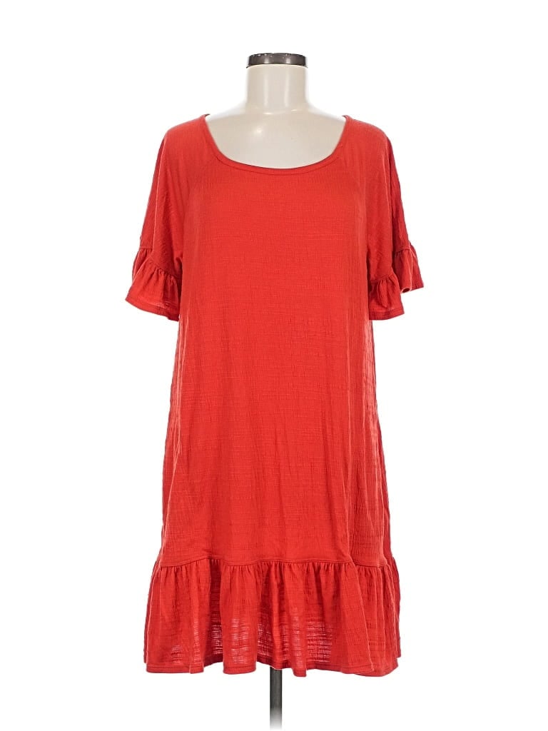 Pre-owned Max Studio Casual Dress In Red
