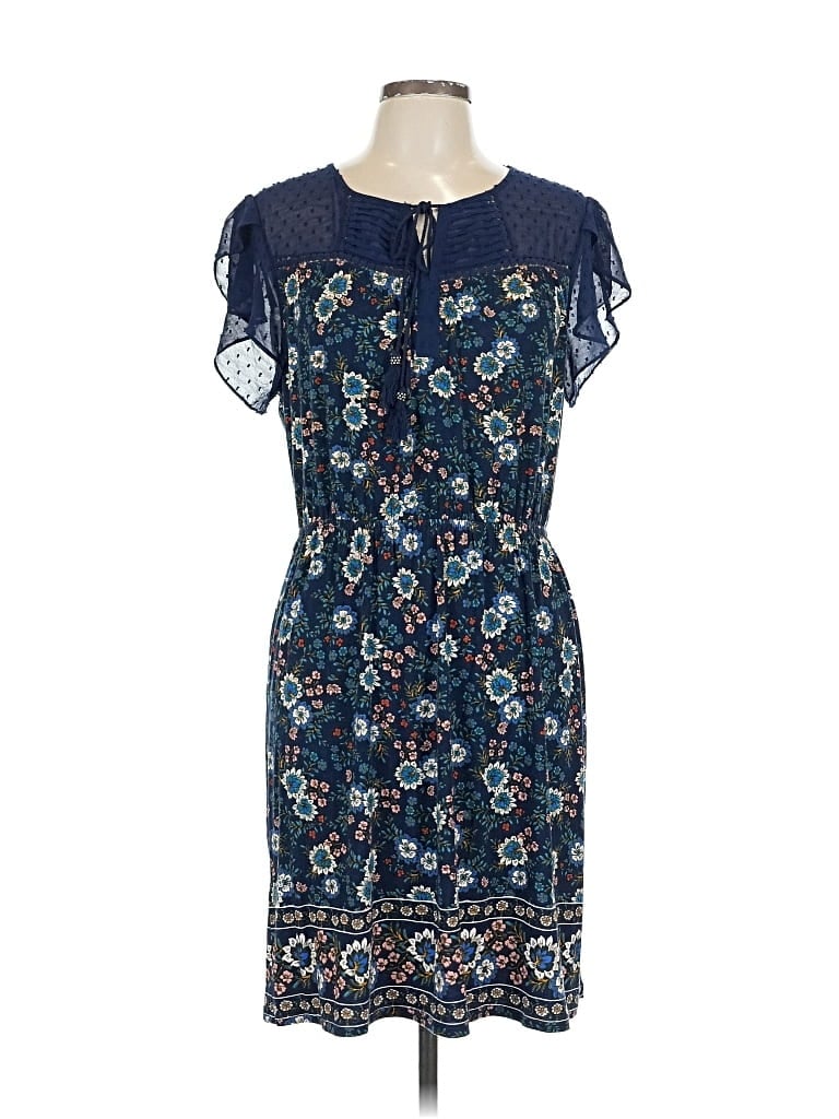 Pre-owned Daniel Rainn Casual Dress In Blue