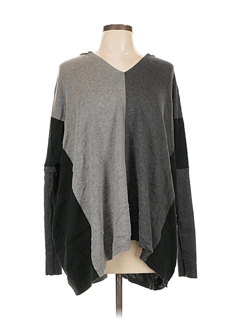 Pre-owned Cabi Pullover Sweater In Gray