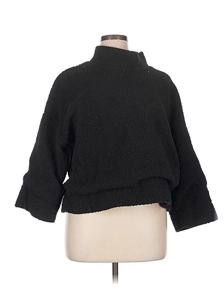 Pre-owned Gap Turtleneck Sweater In Black