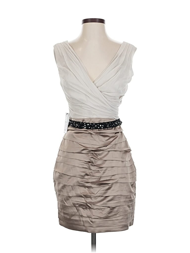 Pre-owned Express Cocktail Dress In Silver