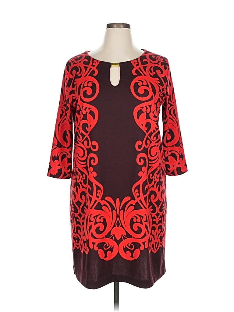 Pre-owned New York And Company Cocktail Dress In Red