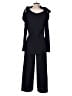 Club Monaco Solid Black Jumpsuit Size 00 - photo 2