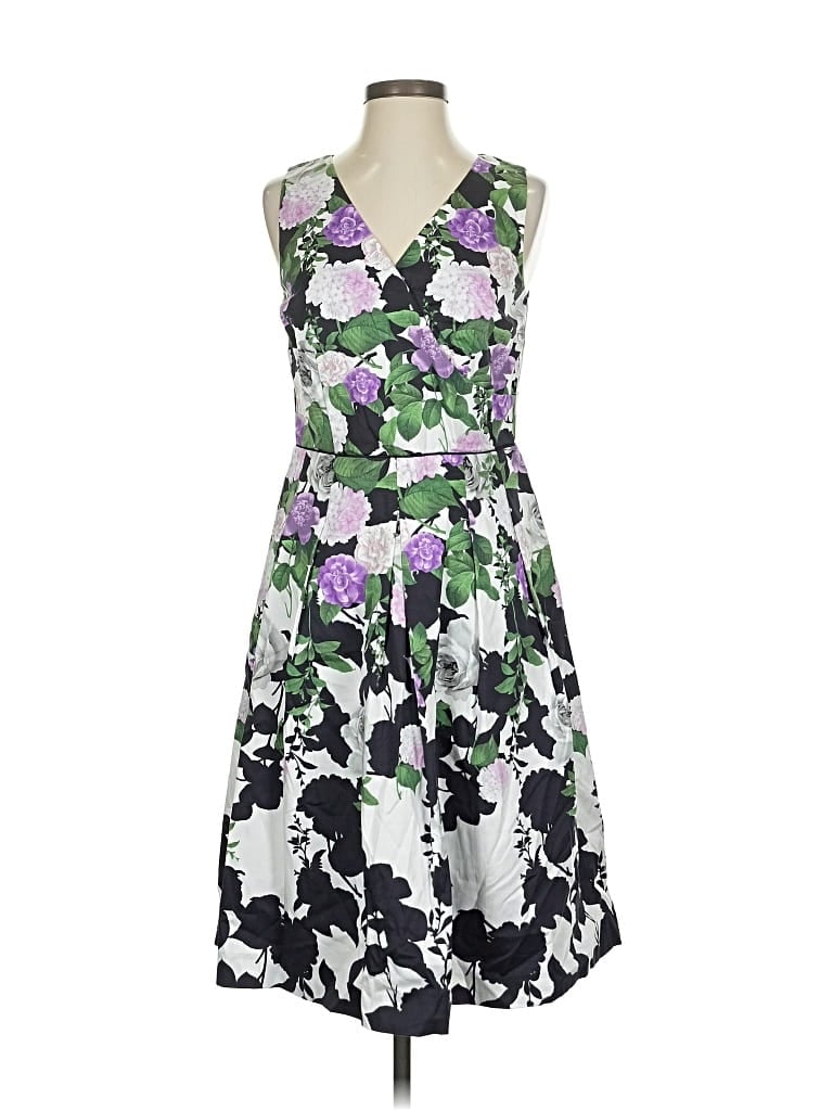 Pre-owned Talbots Cocktail Dress In Purple