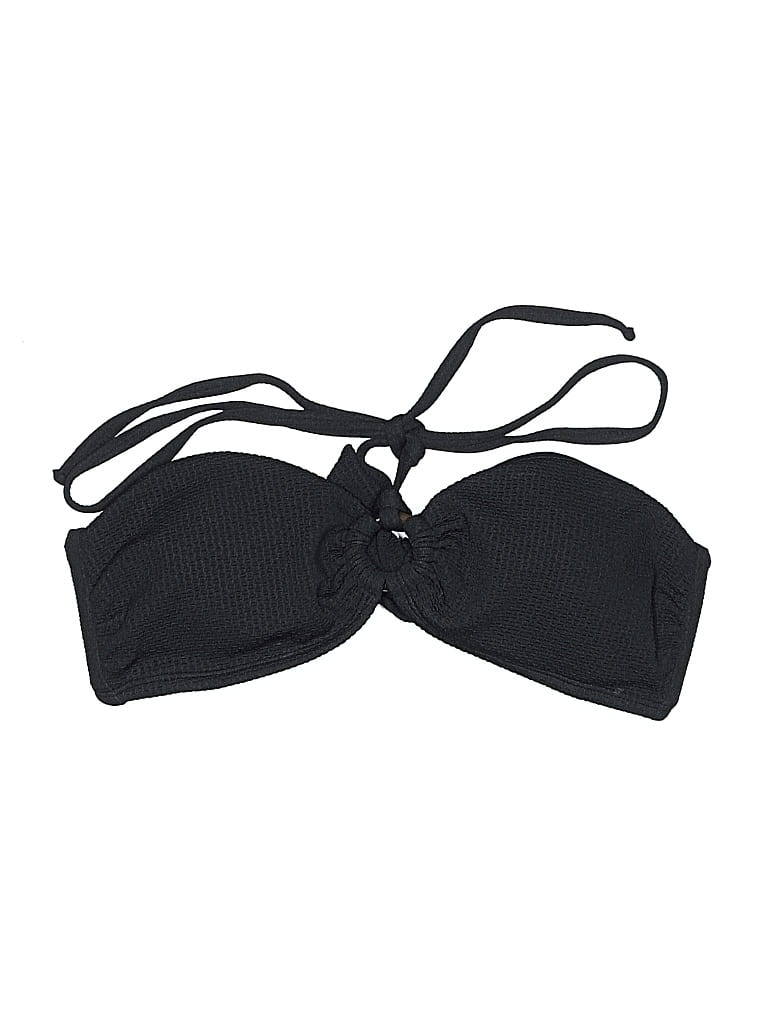 Pre-owned Adore Me Swimsuit Top Blue Swimwear