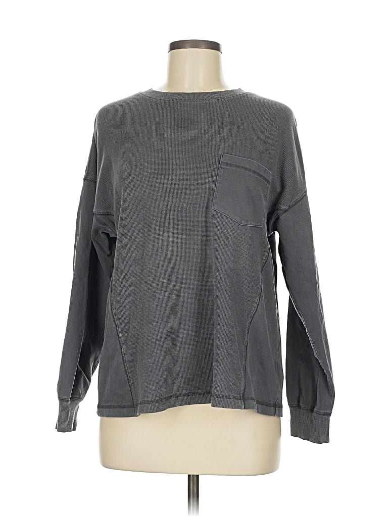 Pre-owned Wild Fable Sweatshirt In Gray