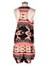 Amiani 100% Polyester Graphic Orange Black Romper Size S (estimated) - photo 2