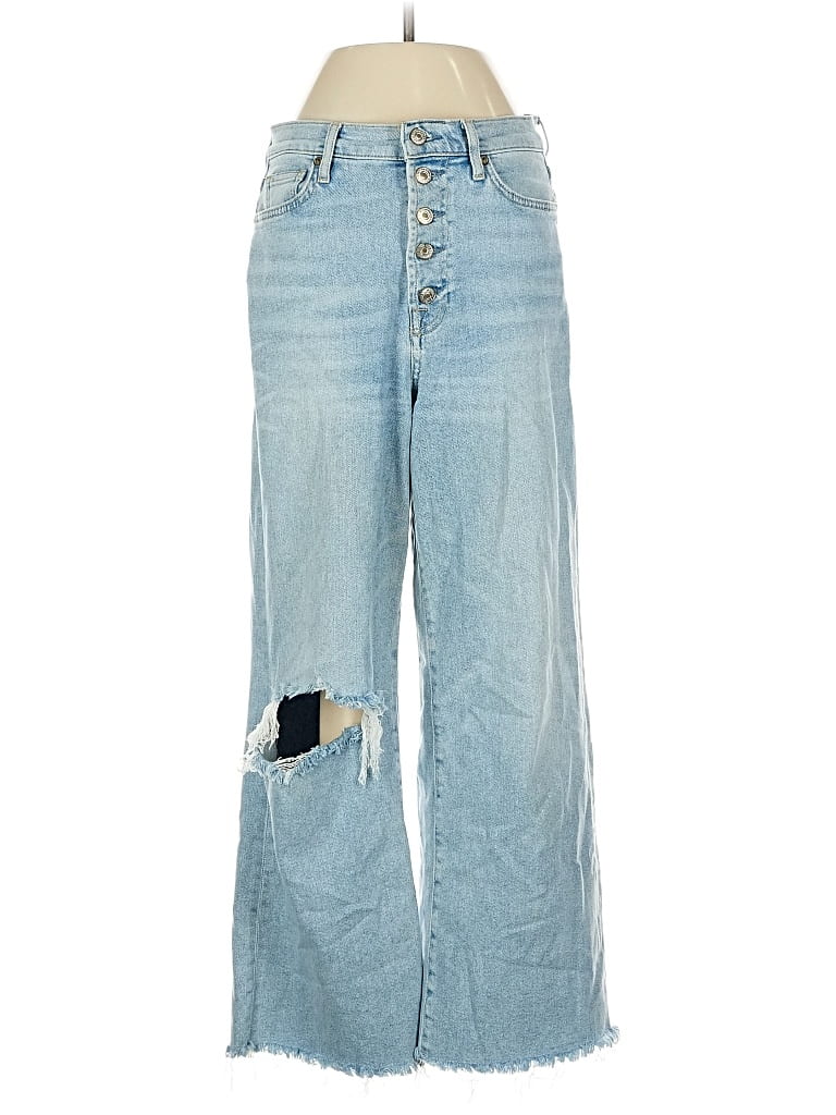 Pre-owned 7 For All Mankind Jeans In Blue