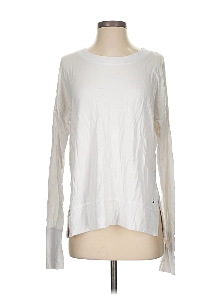 Pre-owned Glyder Sweatshirt In White