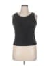 Xscape Gray Black Sleeveless Top Size XL - photo 1