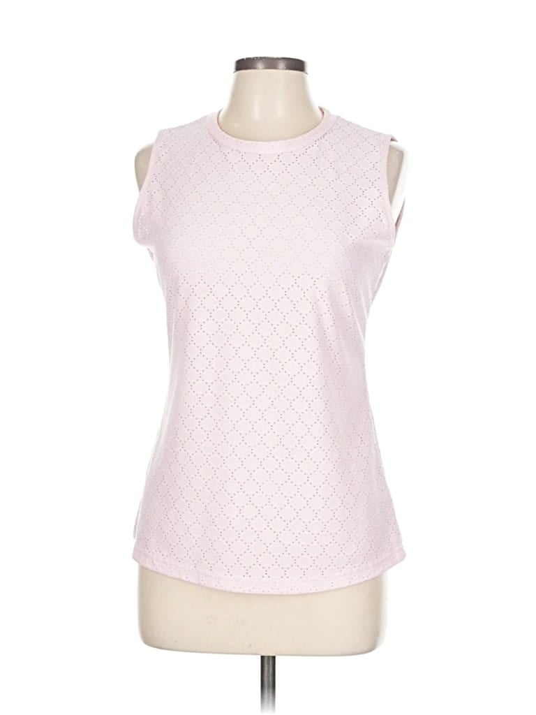 Pre-owned Unbranded Sleeveless T-shirt In Pink