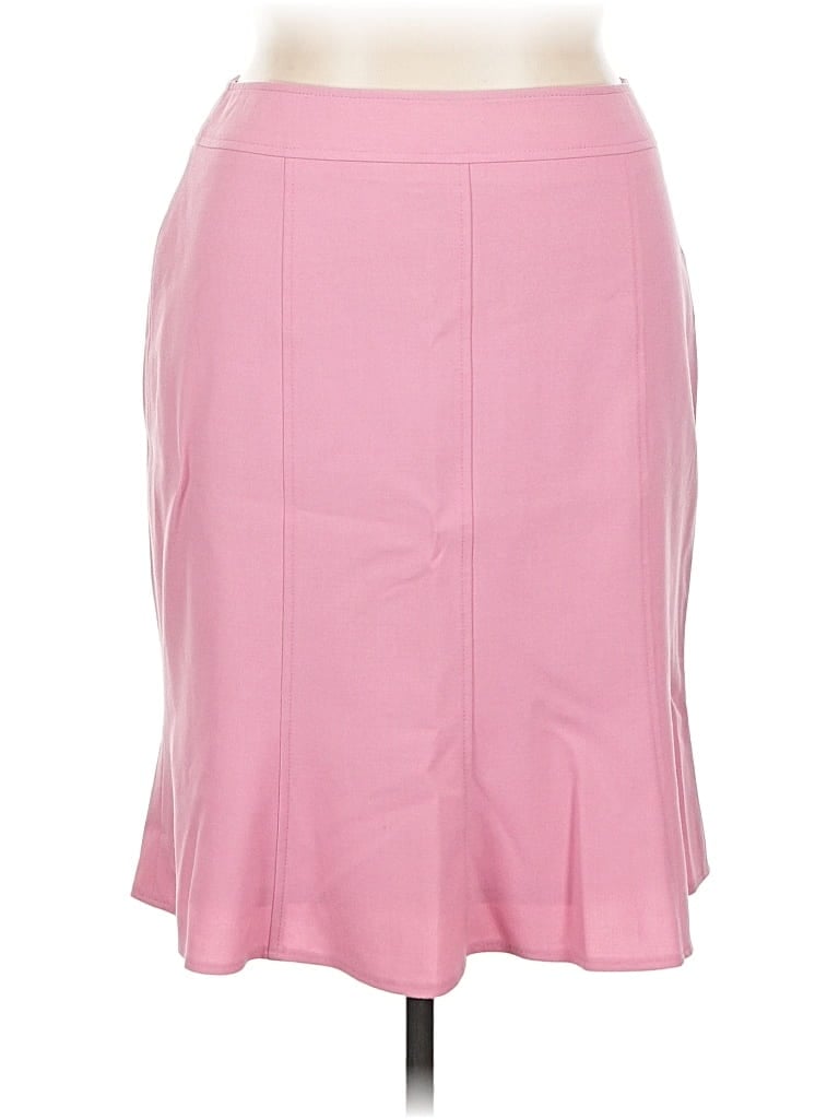 Pre-owned Louben Formal Skirt In Pink