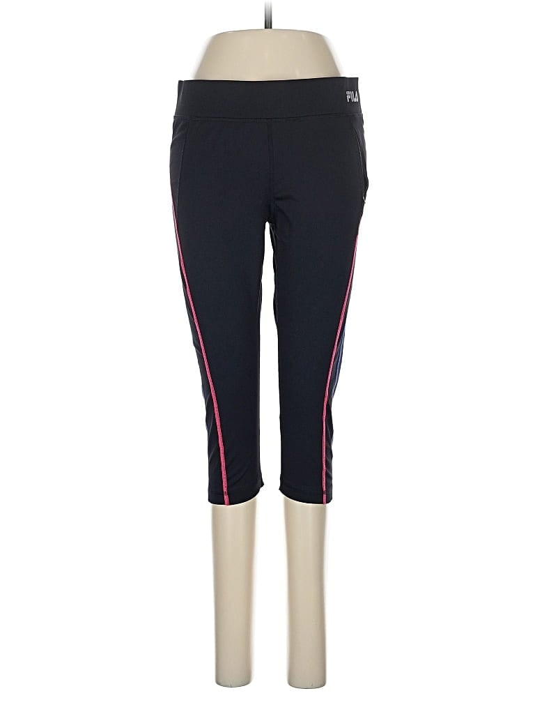 Pre-owned Fila Sport Active Pants In Black