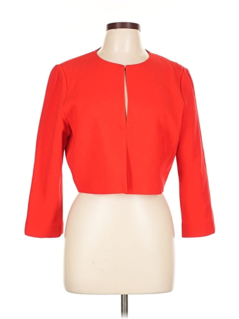 Pre-owned Lafayette 148 Jacket In Red