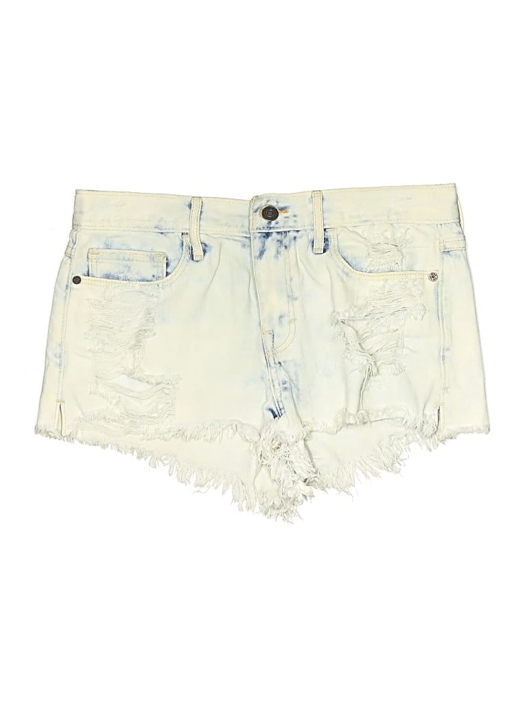 Pre-owned Abercrombie Denim Shorts In Blue