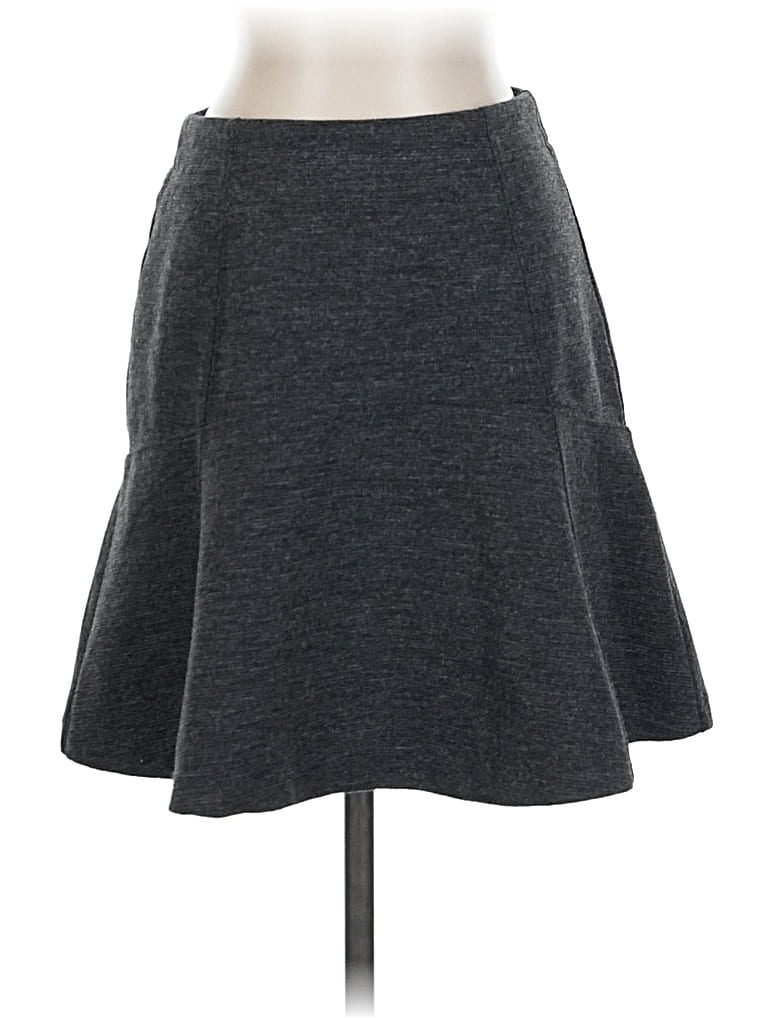 Pre-owned Ann Taylor Loft Casual Skirt In Gray