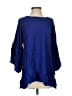 Sundress Blue 3/4 Sleeve Blouse Size XS - photo 1