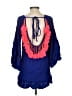 Sundress Blue 3/4 Sleeve Blouse Size XS - photo 2