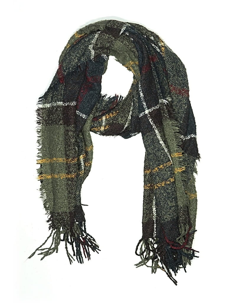 Pre-owned Unbranded Scarf In Green