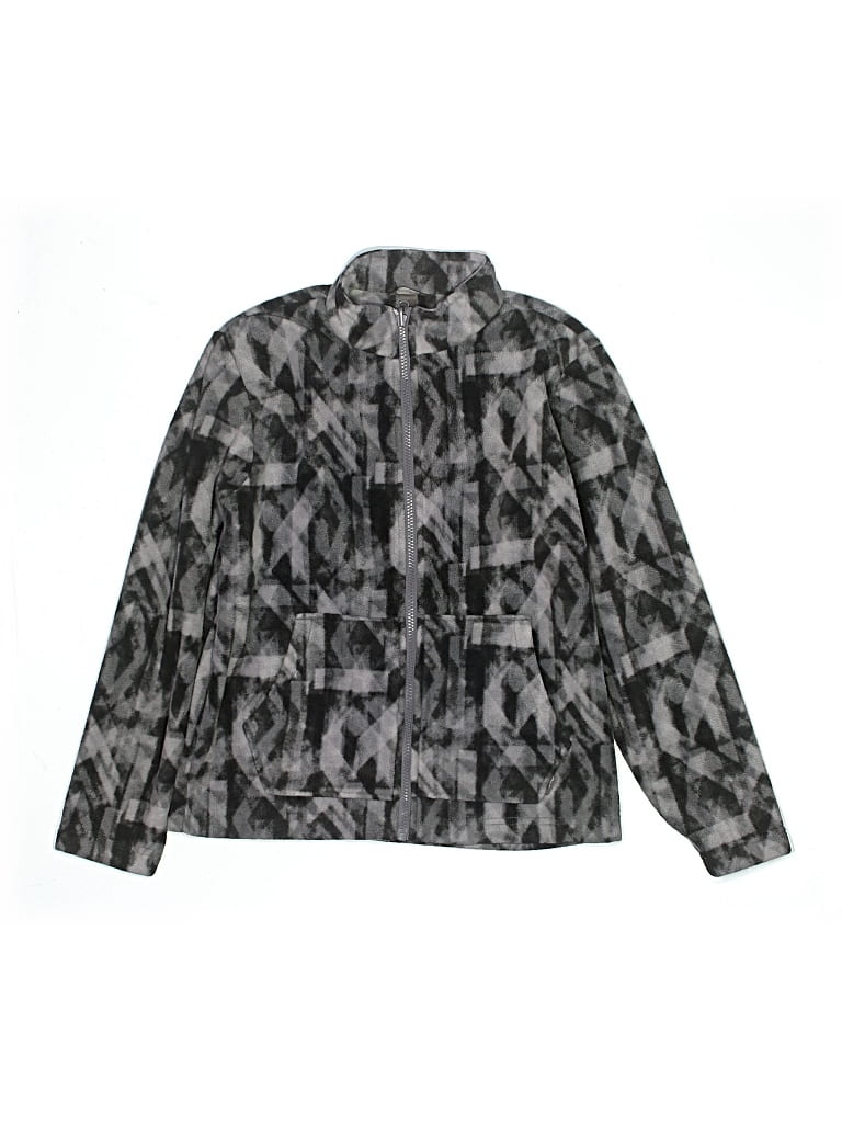 Pre-owned Eddie Bauer Kids' Cardigan Sweater In Gray