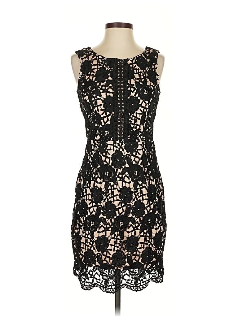 Pre-owned Soieblu Cocktail Dress In Black