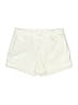 7 For All Mankind Solid Ivory Shorts Size 30 waist - photo 1