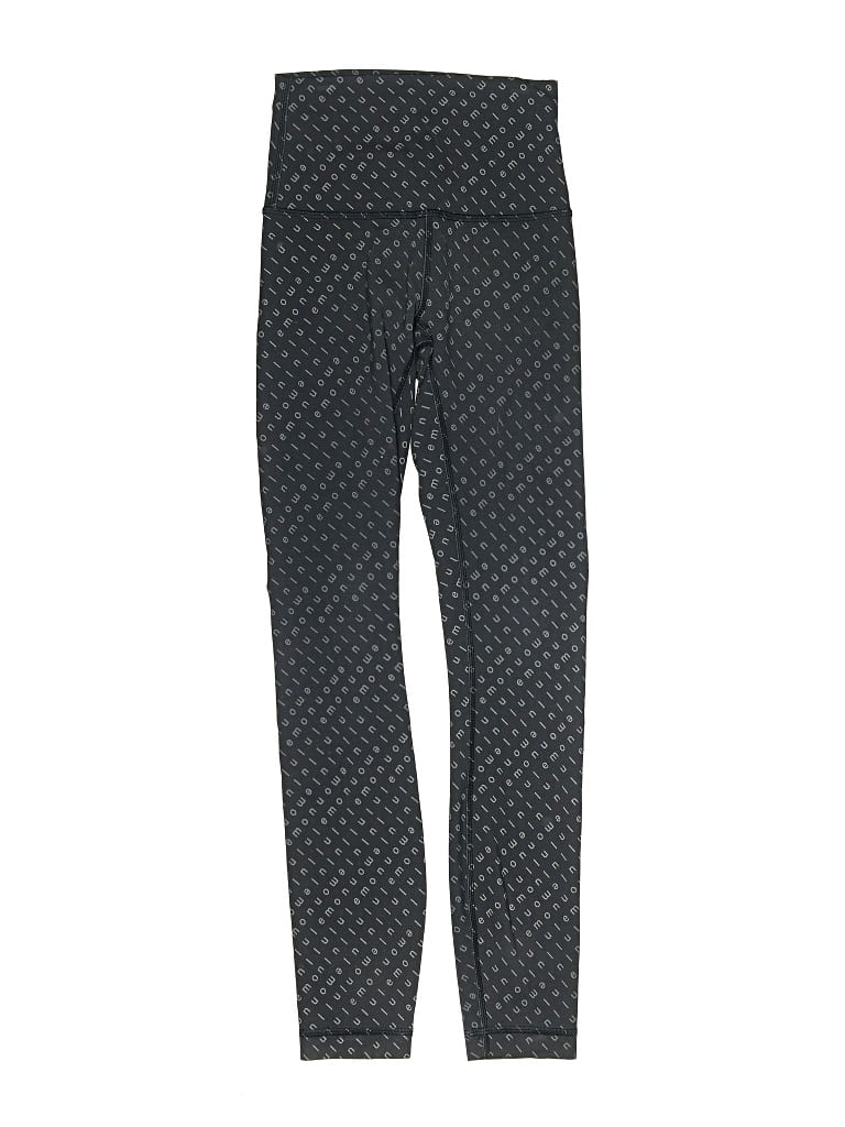 Pre-owned Lululemon Athletica Active Pants In Gray