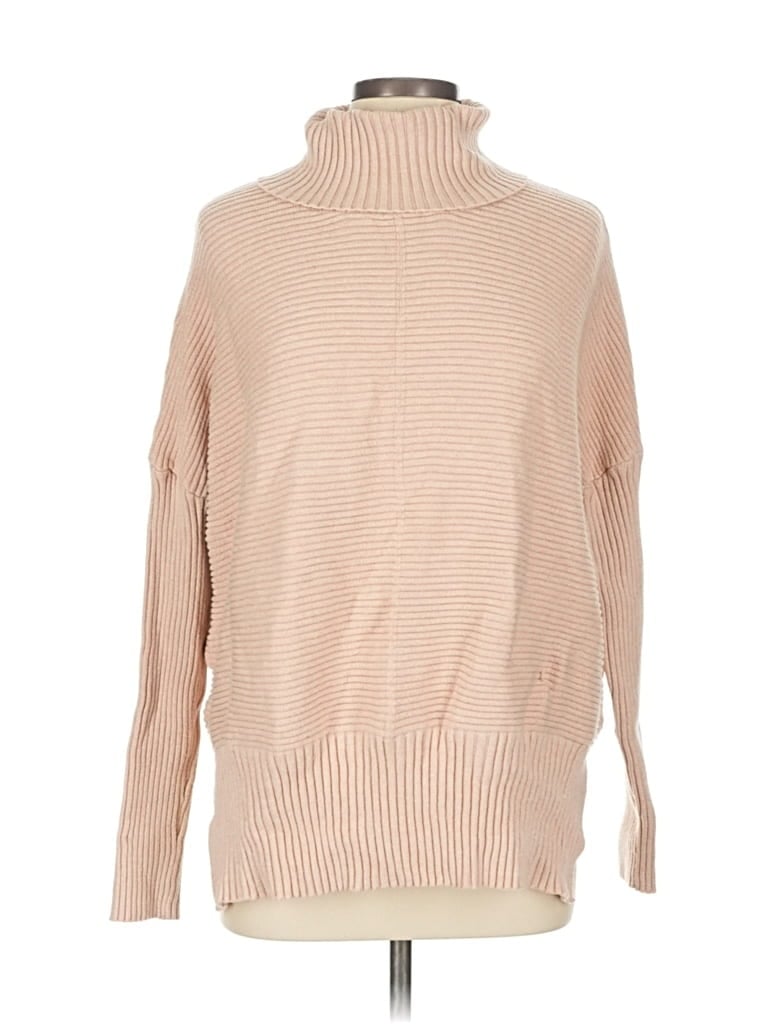 Pre-owned Lillusory Turtleneck Sweater In Brown