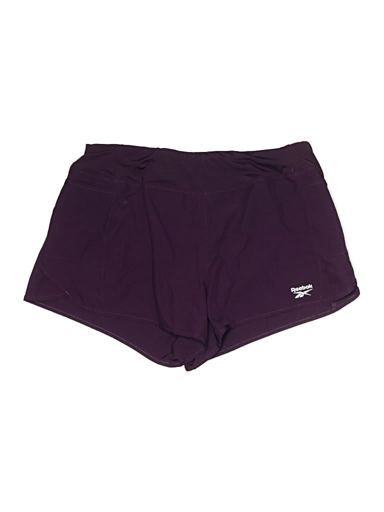 Pre-owned Reebok Athletic Shorts In Purple