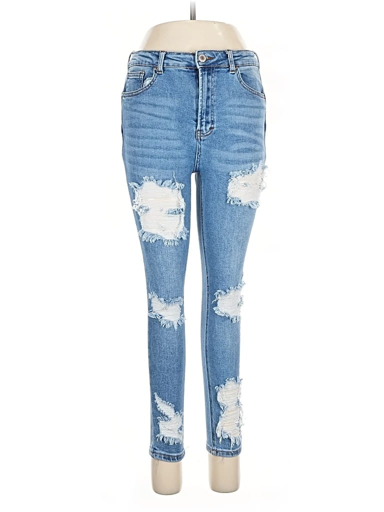 Pre-owned Wax Jean Jeans In Blue