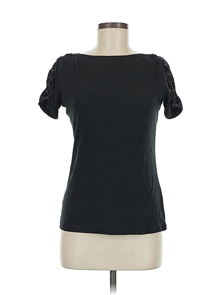 Pre-owned Polo Ralph Lauren Short Sleeve T-shirt In Black