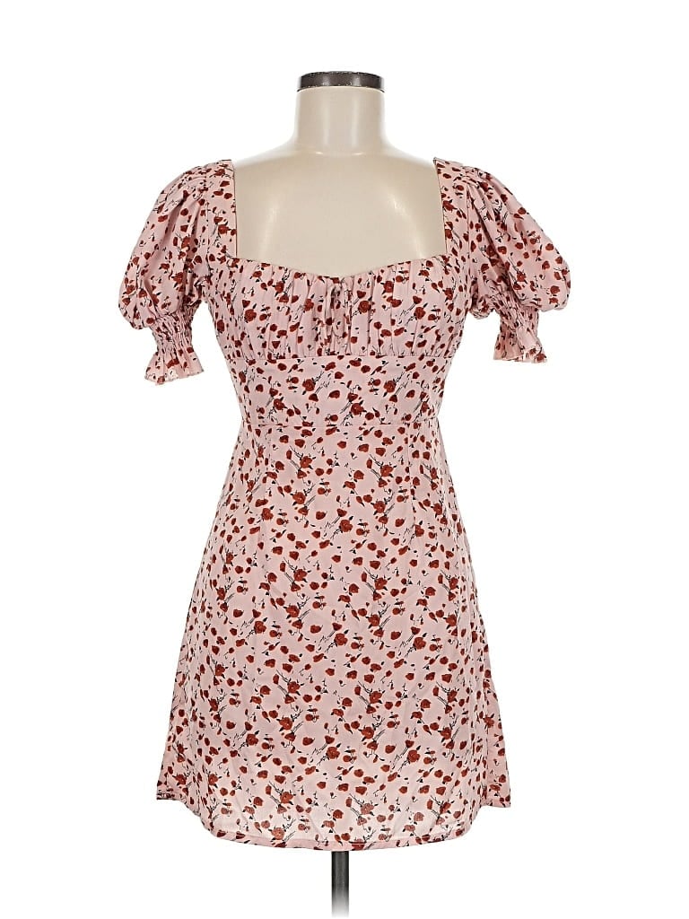 Pre-owned Blossom Casual Dress In Red